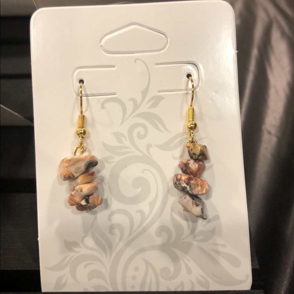 Real crystal earrings